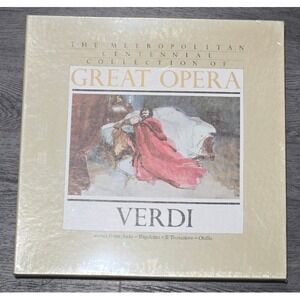 The Metropolitan Centennial Collection of Great Opera: Verdi (Sealed‎ Box Set)